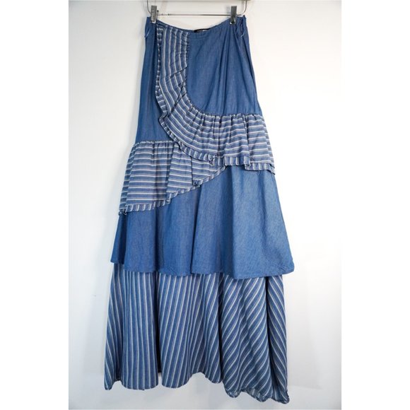 Fashion Nova Denim Skirt Set - Picture 12 of 16